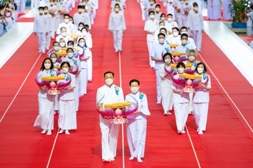 ภาพ No.46905:ประมวลภาพพิธีทอดผ้าป่าธรรมชัย ณ วัดพระธรรมกาย (5 มิถุนายน พ.ศ. 2565)