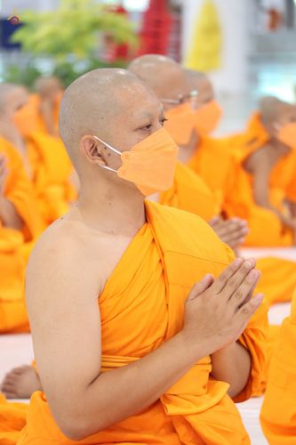 ภาพ No.44388:ประมวลภาพพิธีบรรพชา และพิธีถวายบาตร โครงการบวชภาคฤดูร้อน พ.ศ. 2565