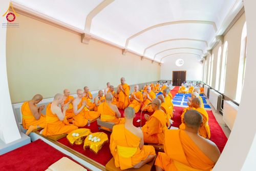 ภาพ No.336832:วันที่ 14 มิถุนายน พ.ศ. 2569 พิธีอุปสมบทธรรมทายาท นานาชาติยุโรปรุ่นที่ 11 เบลเยียม