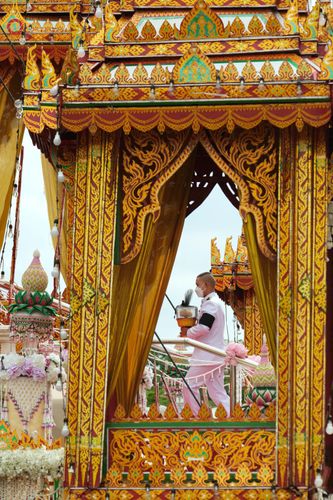 ภาพ No.48929:ประมวลภาพพิธีพระราชทานเพลิงศพ พระสุธรรมญาณวิเทศ (สุธรรม สุธมฺโม)