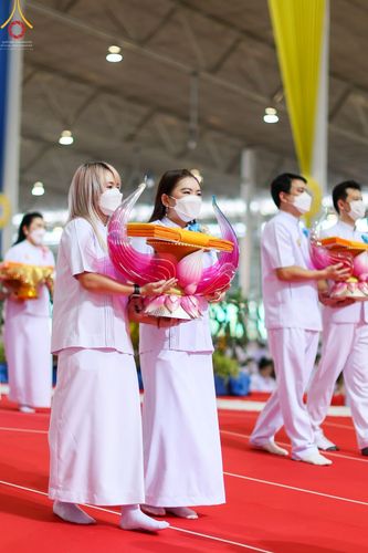 ภาพ No.46904:ประมวลภาพพิธีทอดผ้าป่าธรรมชัย ณ วัดพระธรรมกาย (5 มิถุนายน พ.ศ. 2565)