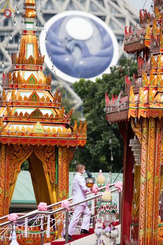 ภาพ No.48930:ประมวลภาพพิธีพระราชทานเพลิงศพ พระสุธรรมญาณวิเทศ (สุธรรม สุธมฺโม)