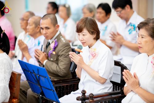 ภาพ No.156302:พิธีถวายสังฆทานแด่คณะสงฆ์ 323 วัด 4 จังหวัดชายแดนภาคใต้ ปีที่ 20 ครั้งที่ 173 พิธีมอบกองทุนหนุนแรงใจช่วยครูใต้ ปีที่ 17 ครั้งที่ 137 วันเสาร์ที่ 21 กันยายน พ.ศ.2567 ณ ศูนย์ปฏิบัติธรรมภาคใต้ อ.บางกล่ำ จ.สงขลา