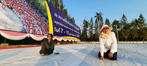 ภาพ No.109490:V.7 พลังใจ การเตรียมงาน เก็บงาน การรับบุญของเจ้าหน้าที่หน่วยงานต่างๆ เพื่อโครงการธรรมยาตรา กตัญญูบูชามหาปูชนียาจารย์ พระมงคลเทพมุนี (สด จนฺทสโร) พระผู้ปราบมาร อนุสรณ์สถาน 7 แห่ง ปีที่ 12 ระหว่างวันที่ 2 - 31 มกราคม พ.ศ.2567