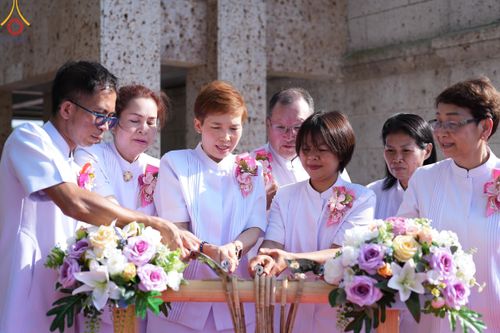 ภาพ No.141788:พิธีประดิษฐานลูกนิมิตมหาสมบัติ  ผูกสีมา สถาปนาอุโบสถ "บูชาธรรม 80 ปี หลวงพ่อธัมมชโย" ณ วัดพระธรรมกายโทชิหงิ ประเทศญี่ปุ่น วันอาทิตย์ที่ 16 มิถุนายน พ.ศ. 2567