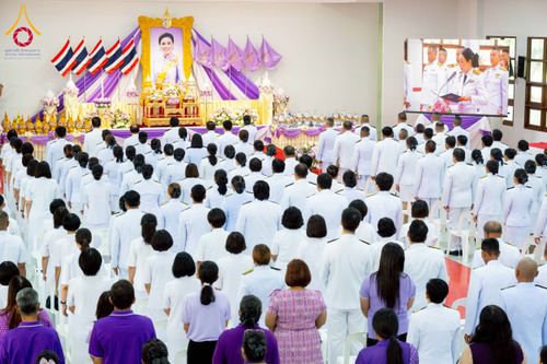 ภาพ No.227238:วันอังคารที่ 3 มิถุนายน พ.ศ. 2568 นายอำเภอคลองหลวง นำพสกนิกรรวมใจภักดิ์ สมเด็จพระนางเจ้าฯ พระบรมราชินี เนื่องในโอกาสวันเฉลิมพระชนมพรรษา ณ อาคารปลูกศรัทธา 2 วัดพระธรรมกาย อ.คลองหลวง จ.ปทุมธานี