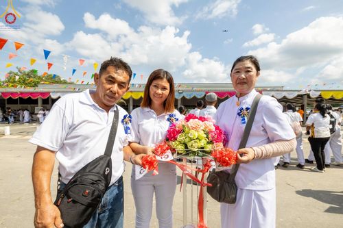 ภาพ No.148741:พิธีบุพเปตพลี, พิธีทอดผ้าป่า, พิธีไถ่ชีวิตโค 80 ตัว ให้ชีวิตสัตว์เป็นทาน ณ ศูนย์ปฎิบัติธรรมภาคใต้ อ.บางกล่ำ จ.สงขลา วันเสาร์ที่ 10 สิงหาคม พ.ศ. 2567