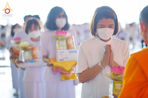 ภาพ No.49954:ประมวลภาพพิธีถวายคิลานเภสัช และอุปกรณ์ทางการแพทย์แด่คณะสงฆ์ วันเสาร์ที่ 20 สิงหาคม พ.ศ. 2565