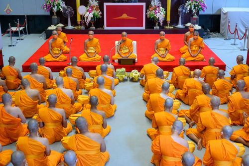 ภาพ No.47730:ประมวลภาพพิธีอุปสมบท โครงการบรรพชาอุปสมบทหมู่ รุ่นเข้าพรรษา 2565