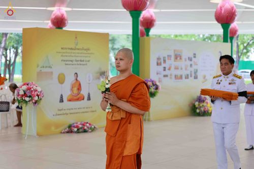 ภาพ No.341850:วันพุธที่ 29 กรกฎาคม พ.ศ. 2569 พิธีอุปสมบทสามเณรประโยค 9 นาคในพระบรมราชานุเคราะห์ ณ โบสถ์พระไตรปิฏก วัดพระธรรมกาย
