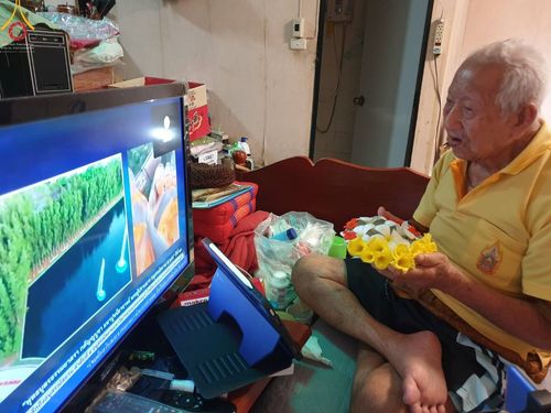 ภาพ No.41337:ประมวลภาพธรรมยาตรา ปีที่ 10  ประจำวันที่ 2 มกราคม พ.ศ. 2565 ชุดที่ 1