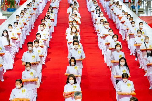 ภาพ No.46911:ประมวลภาพพิธีทอดผ้าป่าธรรมชัย ณ วัดพระธรรมกาย (5 มิถุนายน พ.ศ. 2565)