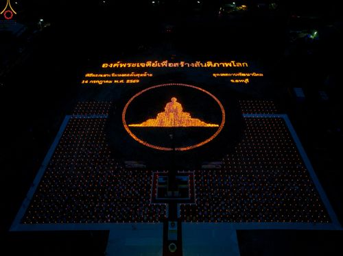 ภาพ No.339495:วันอังคารที่ 14  กรกฎาคม 2569 พิธีทอดผ้าป่าและพิธีตอกเสาเข็มมงคลต้นสุดท้าย องค์พระเจดีย์เพื่อสร้างสันติภาพโลก  ณ ธุดงคสถานพัฒนานิคม อ.พัฒนาพิคม จ.ลพบุรี