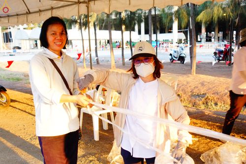 ภาพ No.320979:วันที่ 9 เมษายน พ.ศ.2569 การเตรียมงานจราจร เพื่องานถวายมหาสังฆทาน 40,000 กว่าวัดทั่วประเทศ วันคุ้มครองโลก 22 เมษายน พ.ศ.2569 วัดพระธรรมกาย