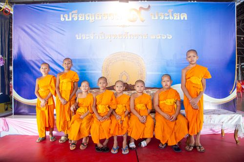 ภาพ No.85086:บรรยากาศการต้อนรับพระสังฆาธิการทั่วประเทศ และพิธีบูชาข้าวพระในวันสมาธิโลก วันอาทิตย์ต้นเดือนที่ 6 สิงหาคม พ.ศ. 2566 ณ สภาธรรมกายสากล วัดพระธรรมกาย