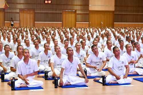 ภาพ No.340319:วันที่ 23 กรกฎาคม พ.ศ. 2569 พิธีเปิดโครงการพัฒนาคุณธรรม จริยธรรม สำหรับนักเรียนนายสิบตำรวจ (นสต.) รุ่นที่ 17 ศูนย์ฝึกอบรมตำรวจภูธรภาค 1 ระหว่างวันที่ 23-27 กรกฏาคม 2569 ( 5 วัน 4 คืน) ณ ศูนย์ปฏิบัติธรรมเวิล์ดพีช วัลเล่ย์ (World Peace Valley) เขาใหญ่  ต.ห