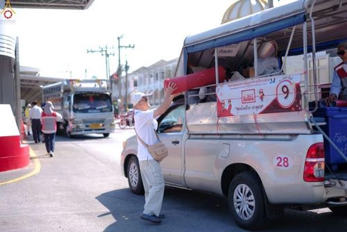 ภาพ No.306542:ภาพเบื้องหลังอาสาสมัครรวมใจ ชุดที่ 5 ในโครงการธรรมยาตรา กตัญญูบูชา มหาปูชนียาจารย์ พระมงคลเทพมุนี(สด จนฺทสโร) พระผู้ปราบมาร อนุสรณ์สถาน 7 แห่ง ปีที่ 14