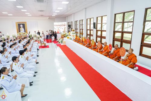 ภาพ No.335918:วันพุธที่ 17 มิถุนายน พ.ศ.2569 พิธีบำเพ็ญกุศลทักษิณานุปทานสัตตมวาร (ครบ 7 วัน) อุทิศถวายพระกุศล แด่สมเด็จพระเจ้าลูกเธอ เจ้าฟ้ากรมหลวงราชสาริณีสิริพัชร มหาวัชรราชธิดา ณ วัดพระธรรมกาย จังหวัดปทุมธานี