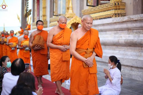 ภาพ No.65915:พิธีอุปสมบทวัดแค อ.พระสมุทรเจดีย์ จ.สมุทรปราการ รับบุญจัดงานโดยสำนักพัฒนาเยาวชนโลก ในโครงการอุปสมบทบูชาธรรม มหาปูชนียาจารย์ประจำปี 2565 เมื่อวันที่ 7 ธันวาคม พ.ศ. 2565