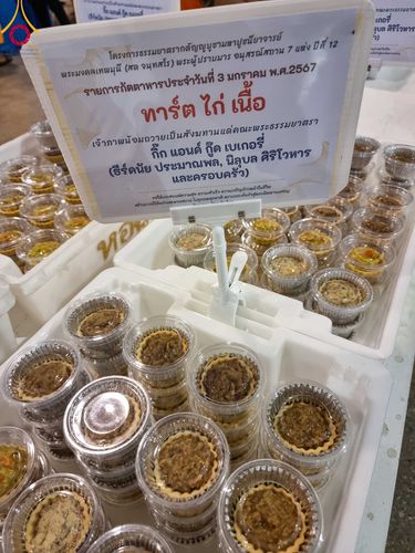 ภาพ No.105551:พิธีถวายภัตตาหารเป็นสังฆทาน แด่คณะพระธรรมยาตราฯ ในโครงการธรรมยาตรากตัญญูบูชา มหาปูชนียาจารย์ พระมงคลเทพมุนี(สด จนฺทสโร) พระผู้ปราบมาร อนุสรณ์สถาน 7 แห่ง ปีที่ 12 วันที่ 3 มกราคม พ.ศ. 2567 ณ สภาธรรมกายสากล วัดพระธรรมกาย