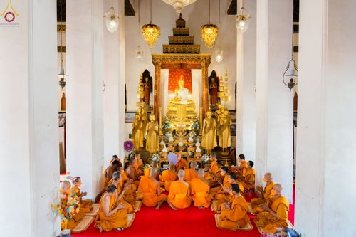 ภาพ No.65835:พิธีอุปสมบทวัดโปรดเกศเชษฐาราม อ.พระประแดง จ.สมุทรปราการ รับบุญจัดงานโดยสำนักพัฒนาเยาวชนโลก ในโครงการอุปสมบทบูชาธรรม มหาปูชนียาจารย์ประจำปี 2565 เมื่อวันที่ 7 ธันวาคม พ.ศ. 2565