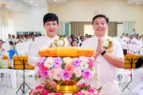 ภาพ No.336139:วันที่ 20 มิถุนายน พ.ศ.2569 พิธีทอดผ้าป่า ส่งเสริมงานพระพุทธศาสนา , พิธีเจริญพระพุทธมนต์เนื่องในวาระครบรอบ 14 ปี ธรรมอุทยานบ้านแป้ง อ.พรหมบุรี จ.สิงห์บุรี