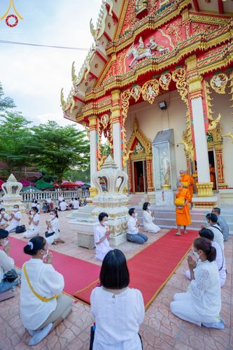 ภาพ No.66863:พิธีอุปสมบทวัดบางเดื่อ เขตบางขุนเทียน กรุงเทพมหานคร รับบุญจัดงานโดยสำนักกัลยาณมิตรสากล กองนครหลวง 11 เมื่อวันที่ 7 ธันวาคม พ.ศ. 2565