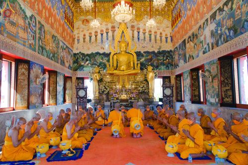 ภาพ No.66933:พิธีอุปสมบท วัดบางโฉลงใน จ.สมุทรปราการ รับบุญจัดงานโดย สำนักกัลยาณมิตรสากล เมื่อวันที่ 7 ธันวาคม พ.ศ. 2565