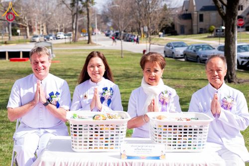 ภาพ No.319019:วันที่ 29 มีนาคม พ.ศ.2569 พิธีทอดผ้าป่าวัดพระธรรมกาย 20 ศูนย์สาขา และการประชุมภาคพื้นอเมริกา ไตรมาสที่ 1/2569 วัดพระธรรมกายชิคาโก ประเทศสหรัฐอเมริกา