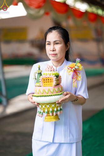 ภาพ No.101292:พิธีบรรพชาธรรมทายาท ในโครงการอุปสมบทบูชาธรรม มหาปูชนียาจารย์ พ.ศ. 2566 ณ วัดท่าสุวรรณ จ.ราชบุรี วันที่ 6 ธันวาคม พ.ศ. 2566