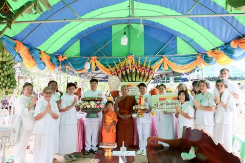 ภาพ No.272008:วันที่ 28 ตุลาคม พ.ศ. 2568 พิธีทอดกฐินสามัคคีทั่วไทย ณ สำนักสงฆ์สวนป่าสันติธรรม จ.สระบุรี โดยคณะศิษยานุศิษย์ บูชาธรรม 81 ปี หลวงพ่อธัมมชโย