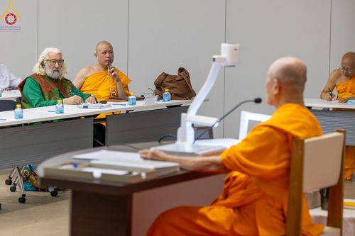 ภาพ No.63379:การสัมมนา World Peace Inner Peace : Lord Buddha 's Social Doctrine to resolve Global Issues ณ อาคาร 100 ปี คุณยายอาจารย์ฯ วัดพระธรรมกาย วันพฤหัสบดี ที่ 25 เมษายน พ.ศ. 2567