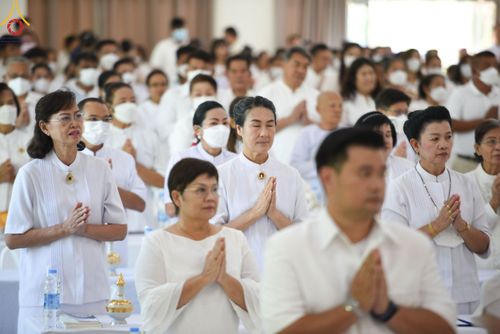 ภาพ No.103545:พิธีถวายจตุปัจจัย และภัตตาหารเป็นสังฆทาน , พิธีมอบอักษรสารตราตั้งฐานานุกรม และพัดยศ , การประชุมคณะสงฆ์ประจำจังหวัดสระบุรี  ณ ศูนย์ปฏิบัติธรรมจังหวัดสระบุรี อ.พระพุทธบาท จ.สระบุรี   วันอังคารที่ 19 ธันวาคม  พ.ศ. 2566