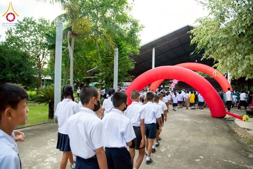 ภาพ No.271130:วันที่ 18 พฤศจิกายน พ.ศ. 2568 รวมพลังเด็กดี V-Star ผู้นำฟื้นฟูศีลธรรมโลก ประจำปี 2568 จังหวัดราชบุรี ณ ศูนย์อบรมเยาวชนผาสุกวนิช