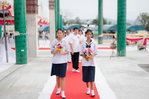 ภาพ No.123946:พิธีทอดผ้าป่า ปิดแผ่นทองค้ำฟ้า ครบรอบ 1 ปี สถาปนาอาคาร 80 ปี หลวงพ่อธัมมชโย ณ ศูนย์ปฏิบัติธรรมวิหารแดง ตำบลเจริญธรรม อำเภอวิหารแดง จ.สระบุรี วันที่ 18 กุมภาพันธ์ พ.ศ. 2567