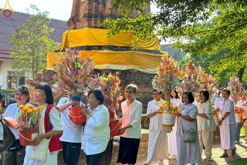 ภาพ No.114686:พิธีทอดผ้าป่าทำนุบำรุงศาสนสถาน ณ วัดปรางค์หลวง ต.บางม่วง อ.บางใหญ่ จ.นนทบุรี วันที่ 18 มกราคม พ.ศ. 2567
