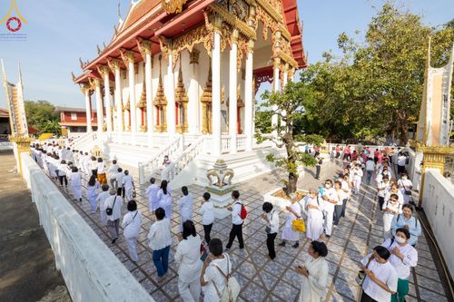 ภาพ No.113874:พิธีทอดผ้าป่าทำนุบำรุงศาสนสถาน ณ วัดอัมพวัน ต.บางม่วง อ.บางใหญ่ จ.นนทบุรี วันที่ 17 มกราคม พ.ศ. 2567