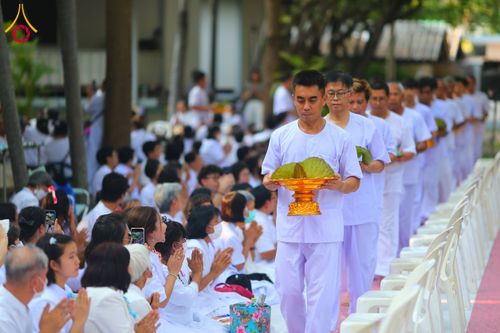 ภาพ No.135669:พิธีปลงผมธรรมทายาท โครงการบรรพชาและอุปสมบทหมู่ รุ่นบูชาธรรม 80 ปี หลวงพ่อธัมมชโย ณ หมู่บ้านบรรลุธรรม วัดพระธรรมกาย วันที่ 7 เมษายน พ.ศ. 2567