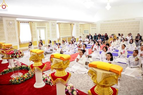 พิธีทอดกฐินสามัคคี ณ วัดพระธรรมกายฮัมบวร์ค เยอรมนี วันที่ 5 พฤศจิกายน พ.ศ. 2566