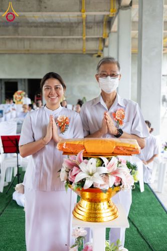 ภาพ No.157171:พิธีทอดผ้าป่าติดตั้งอิฐมวลเบาและฝ้าเพดาน ณ ศูนย์ปฏิบัติธรรมน้ำใสใจสว่าง บางกอกน้อย กรุงเทพมหานคร วันเสาร์ที่ 14 กันยายน พ.ศ. 2567