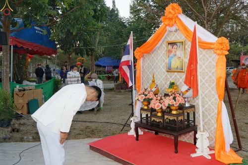 ภาพ No.75662:พิธีเจริญพระพุทธมนต์ และ ตักบาตรพระ 1,111 รูป  บำเพ็ญกุศลเพื่อถวายพระพรชัยมงคลแด่  สมเด็จพระเจ้าลูกเธอ เจ้าฟ้าพัชรกิติยาภา นเรนทิราเทพยวดี กรมหลวงราชสาริณีสิริพัชร มหาวัชรราชธิดา วันเสาร์ที่ 11 กุมภาพันธ์ พ.ศ. 2566 ณ วัดห้วยตองสัก อ.จอมทอง จ.เชียงใหม่