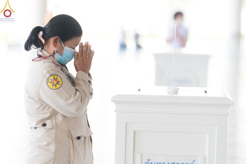 ภาพ No.102184:พิธีบุพเปตพลี ครั้งที่ 144 อุทิศบุญแด่หมู่ญาติที่ล่วงลับไปแล้ว และสืบทอดอายุพระพุทธศาสนา วันอังคารที่ 12 ธันวาคม พ.ศ. 2566 (วันพระแรม 15 ค่ำ เดือน 12) ณ หอฉันคุณยายอาจารย์ฯ วัดพระธรรมกาย