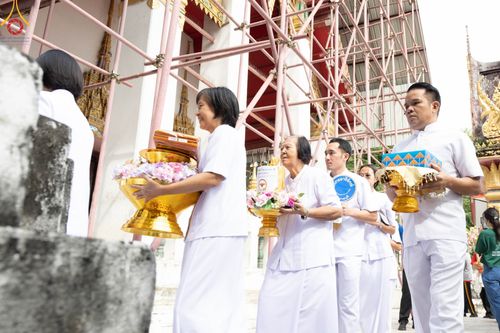 ภาพ No.96216:พิธีทอดกฐินสามัคคีทั่วไทย 5,000 วัด ณ วัดไทรอารีรักษ์ จ.ราชบุรี วันที่ 19 พฤศจิกายน พ.ศ. 2566