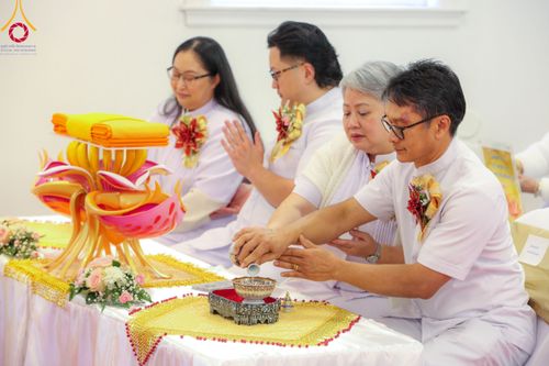 ภาพ No.98112:พิธีทอดกฐินสมปรารถนา วัดพระธรรมกายบอสตัน รัฐแมสซาชูเสตส์ ประเทศสหรัฐอเมริกา วันที่ 19 พฤศจิกายน พ.ศ. 2566