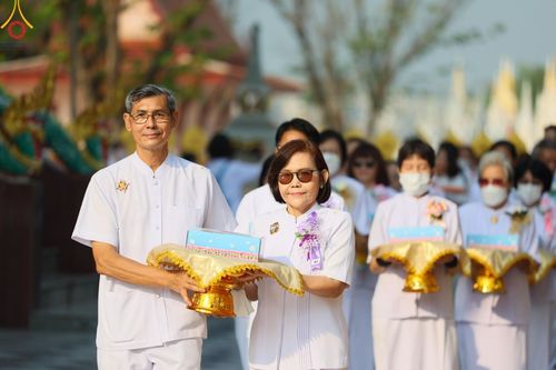 ภาพ No.111430:พิธีทอดผ้าป่าทำนุบำรุงศาสนสถาน ณ วัดตรีพาราสีมาเขต ต.สามเมือง อ.ลาดบัวหลวง จ.พระนครศรีอยุธยา วันที่ 13 มกราคม พ.ศ. 2567