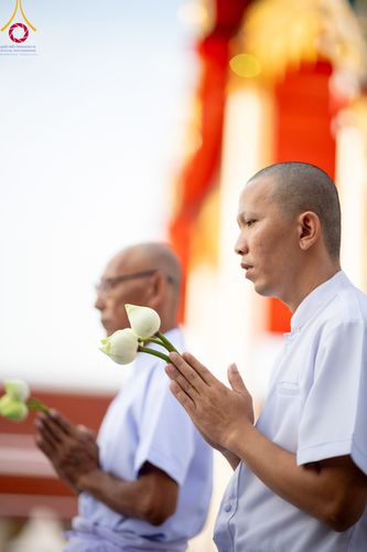 ภาพ No.101181:พิธีบรรพชาธรรมทายาท ในโครงการอุปสมบทบูชาธรรม มหาปูชนียาจารย์ พ.ศ. 2566 ณ วัดสองพี่น้อง สุพรรณบุรี วันที่ 5 ธันวาคม พ.ศ. 2566