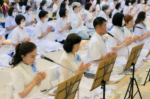 ภาพ No.115013:พิธีถวายภัตตาหารเป็นสังฆทาน แด่คณะพระธรรมยาตรา ปีที่ 12 วันที่ 19 มกราคม พ.ศ. 2567 ณ วัดโบสถ์(บน) บางคูเวียง จ.นนทบุรี