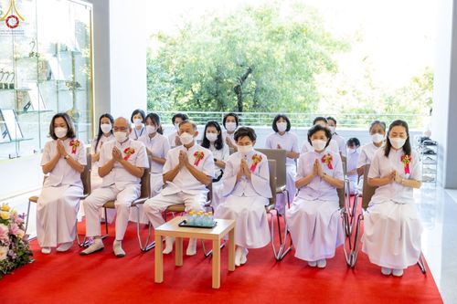 ภาพ No.103685:พิธีเปิดห้องนิทรรศการเพื่อสันติภาพโลก World Peace Lies Within ONE MAN'S VISION   วาระอายุวัฒนมงคล 83 ปี หลวงพ่อทัตตชีโว ณ ชั้น 2 อาคาร 100 ปี คุณยายอาจารย์ฯ วัดพระธรรมกาย วันพฤหัสบดีที่ 21 ธันวาคม พ.ศ. 2566