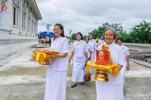 ภาพ No.166201:พิธีทอดกฐิน ณ วัดเจริญธรรมนิมิตร จ.ราชบุรี ในโครงการกฐินสามัคคีทั่วไทย 30,000 วัด บูชาธรรม 80 ปี หลวงพ่อธัมมชโย โดยคณะศิษยานุศิษย์วัดพระธรรมกาย วันที่ 20 ตุลาคม พ.ศ. 2567