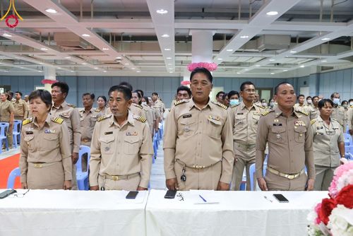 ภาพ No.104678:การประชุมกำนัน ผู้ใหญ่บ้าน สารวัตรกำนัน แพทย์ประจำตำบล และผู้ช่วยผู้ใหญ่บ้าน อ.คลองหลวง จ.ปทุมธานี ประจำเดือนธันวาคม พ.ศ. 2566 วันพฤหัสบดีที่ 28 ธันวาคม พ.ศ. 2566 เวลา 13.30 น. ณ ห้องสัมมนา SPD 7 E สภาธรรมกายสากล วัดพระธรรมกาย